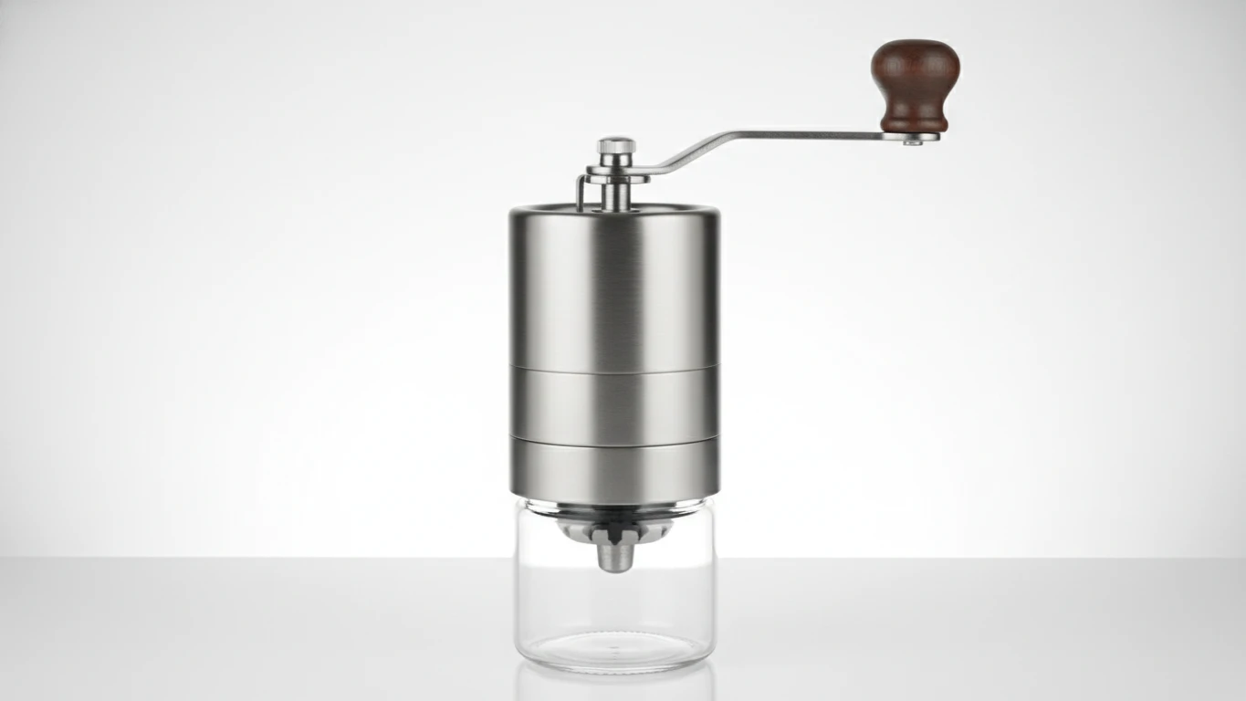 Moedor de Café Manual em Aço Inox