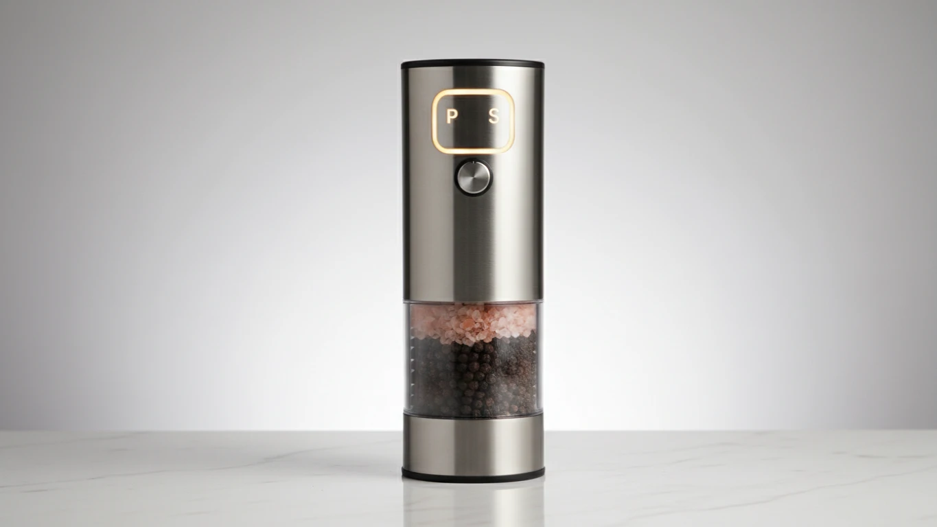 Moedor de Pimenta e Sal Elétrico