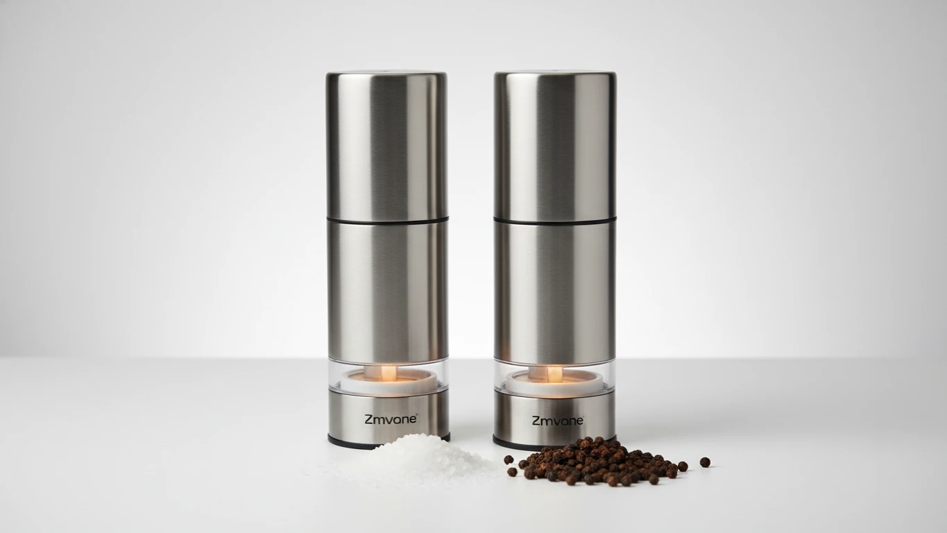 Moinho de Sal e Pimenta Elétrico em Inox