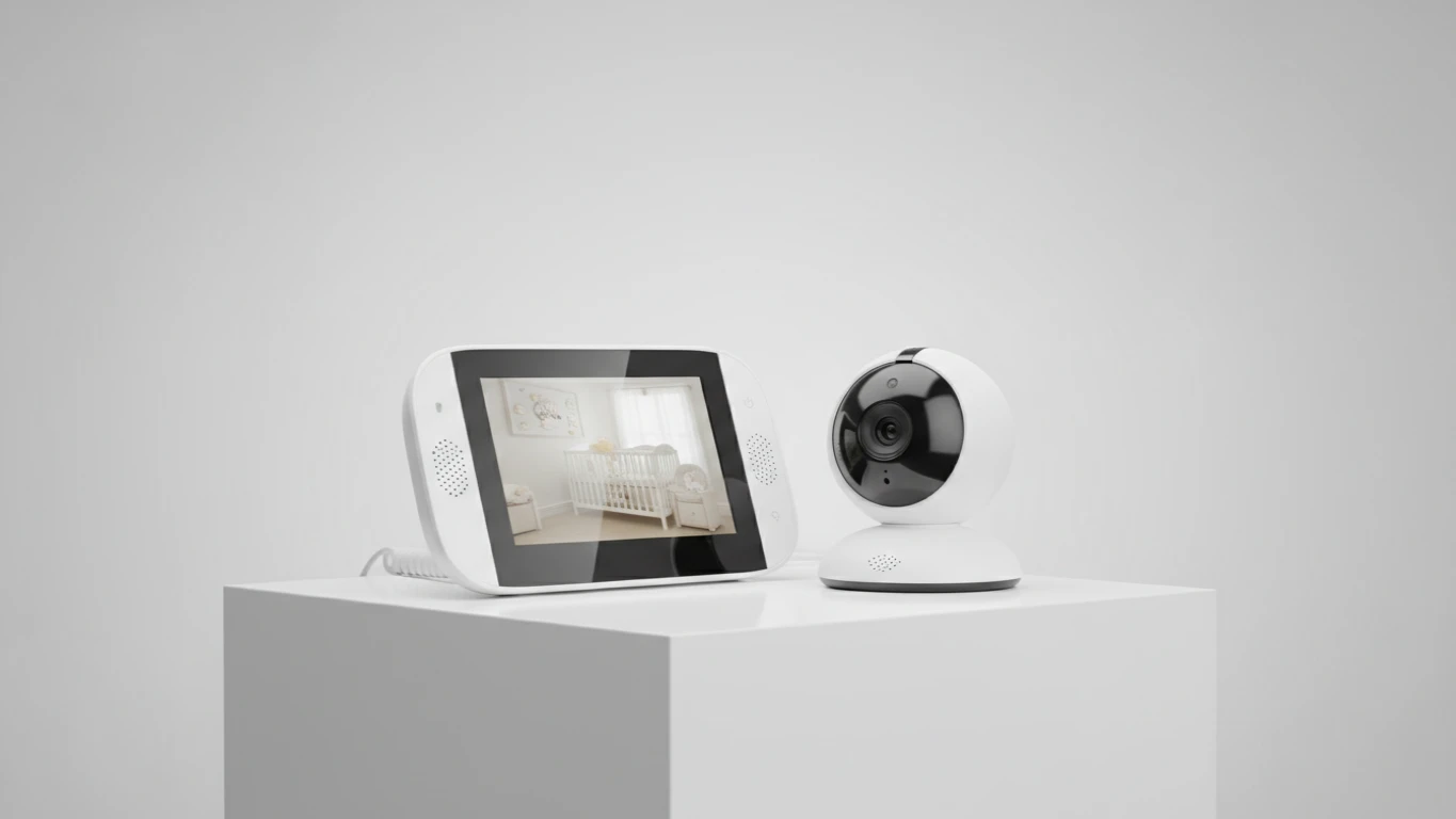 Monitor de Bebê com Câmera HD e Áudio