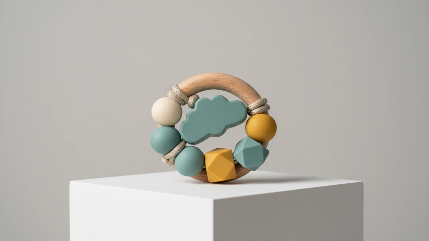 Mordedor de Madeira e Silicone Premium