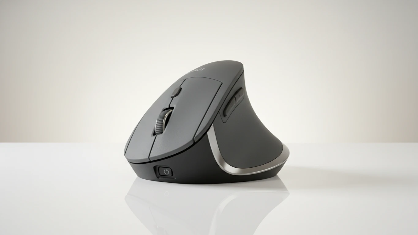 Mouse Ergonômico Vertical Sem Fio