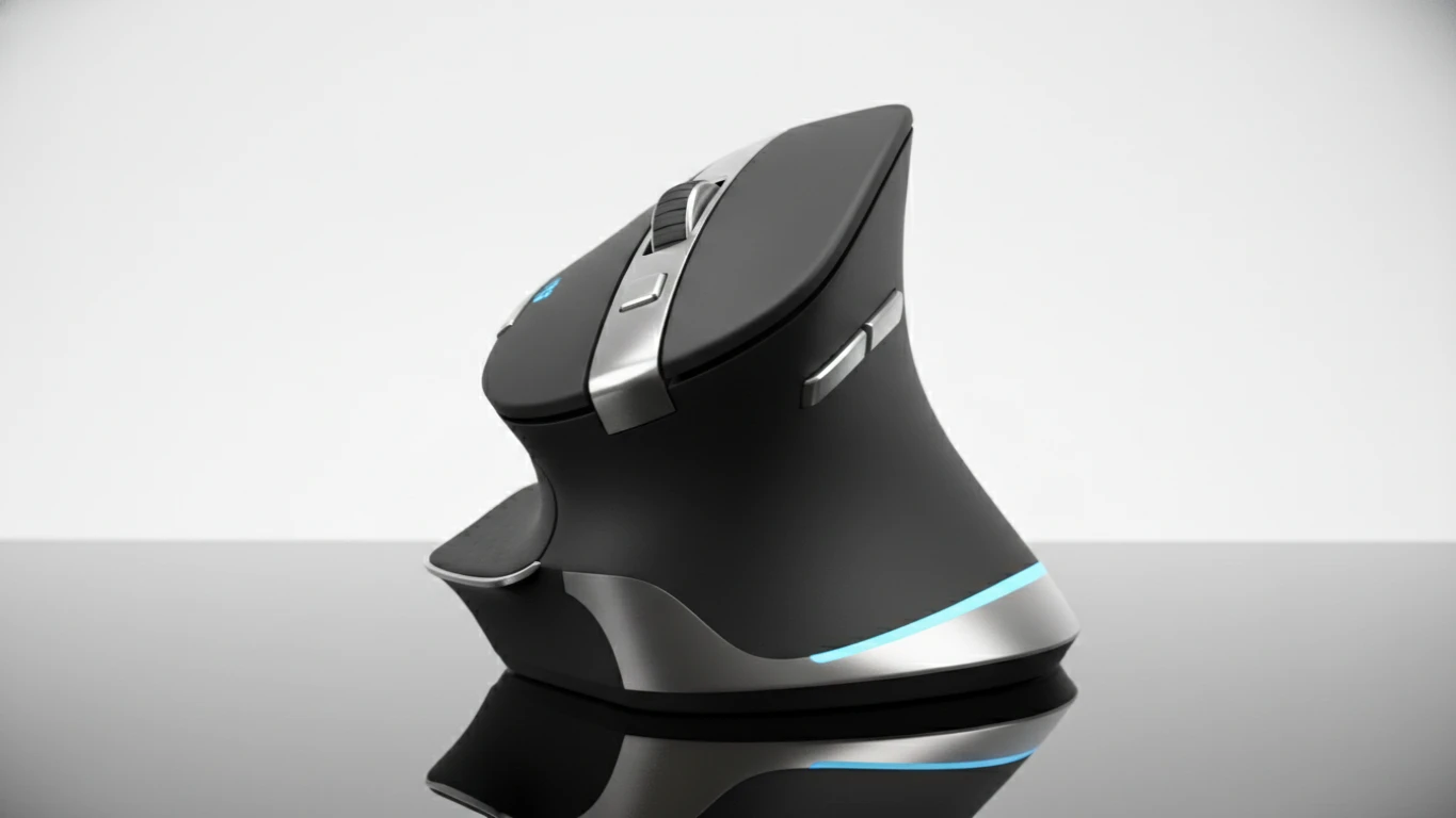 Mouse Vertical Ergonômico de Alta Performance