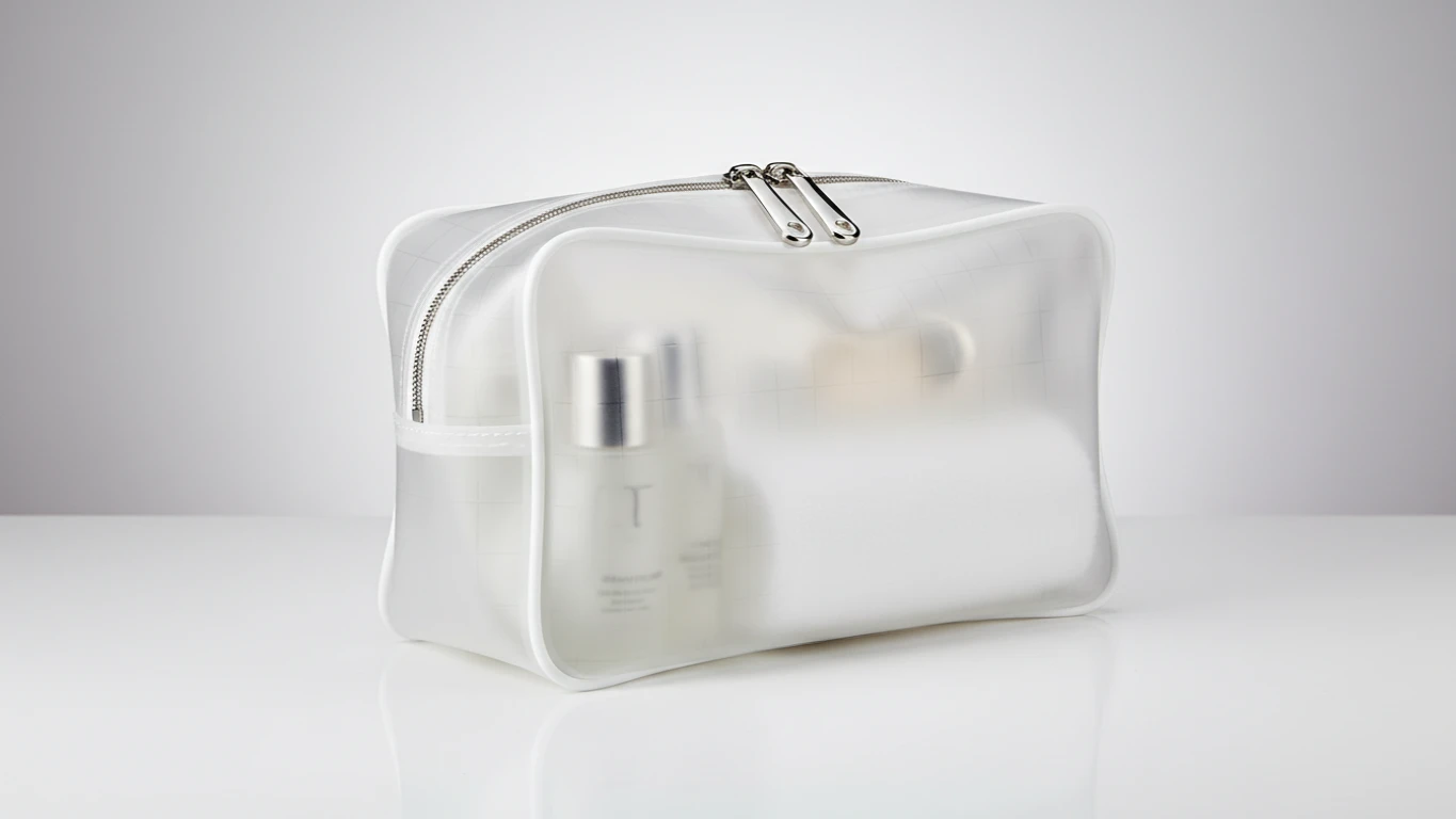 Necessaire Transparente Impermeável Premium