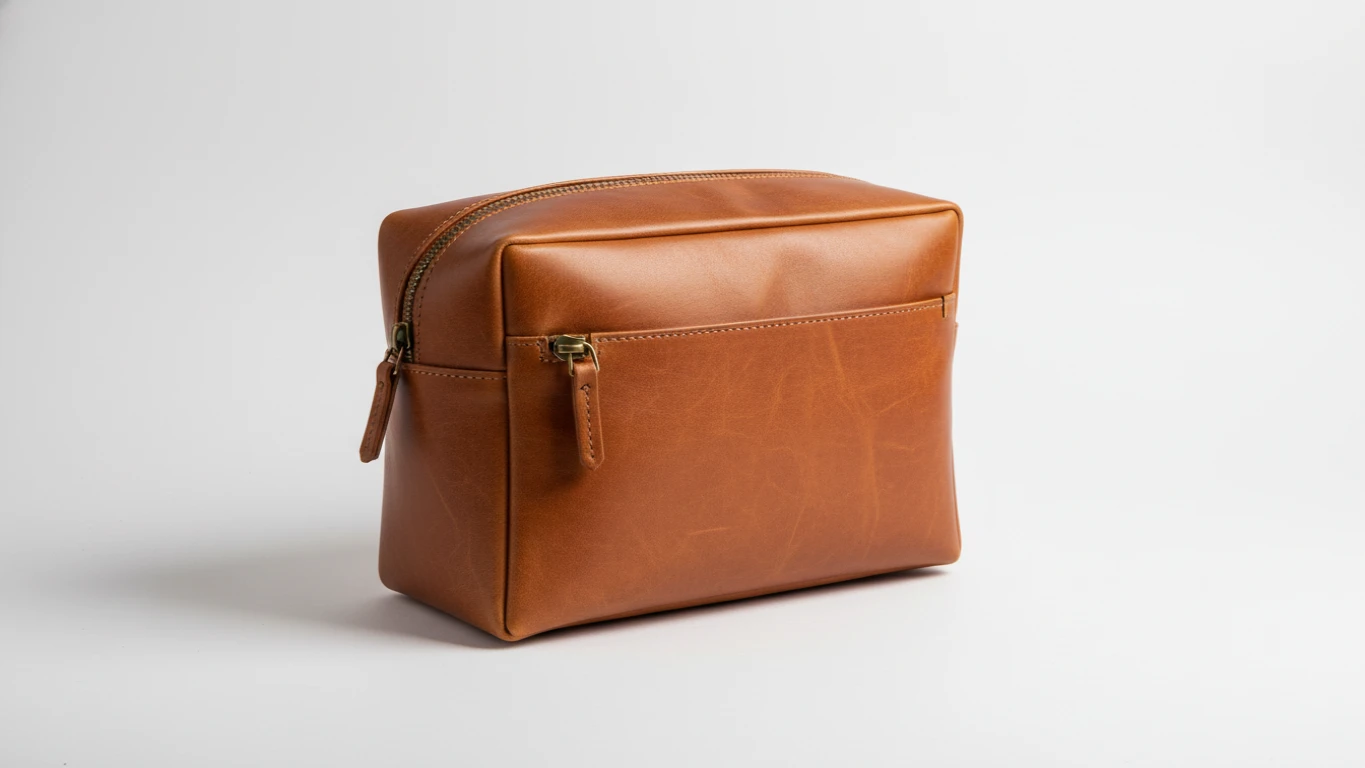 Necessaire de Viagem em Couro Bovino
