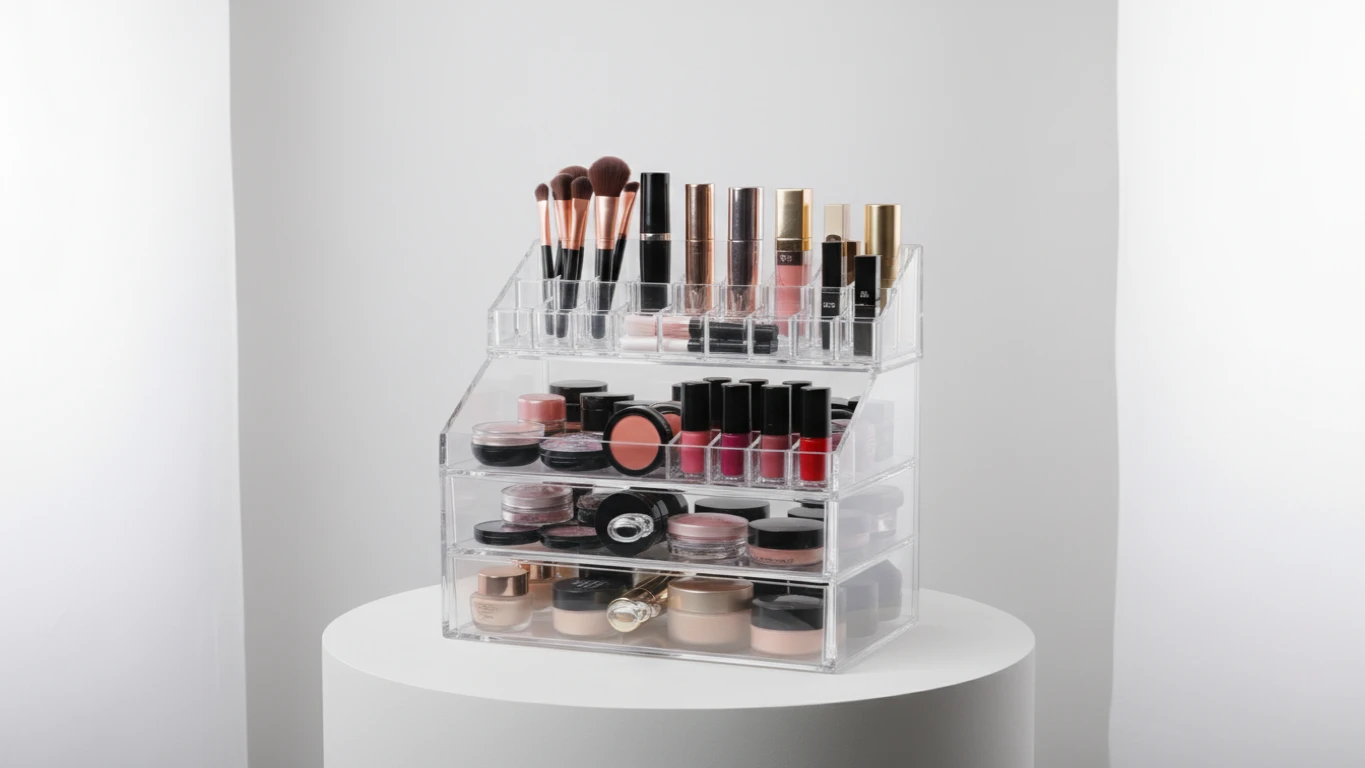 Organizador de Maquiagem Acrílico