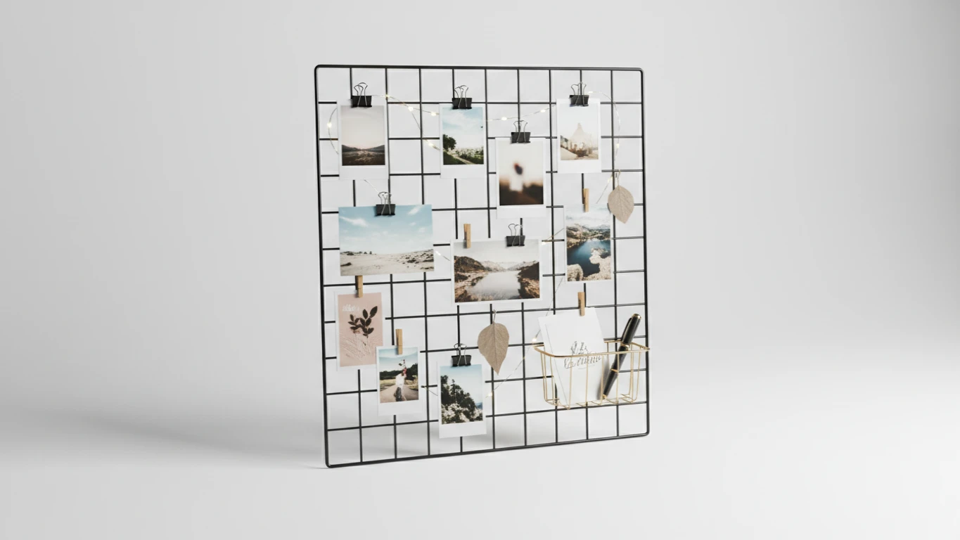 Painel de Grade para Fotos e Cards