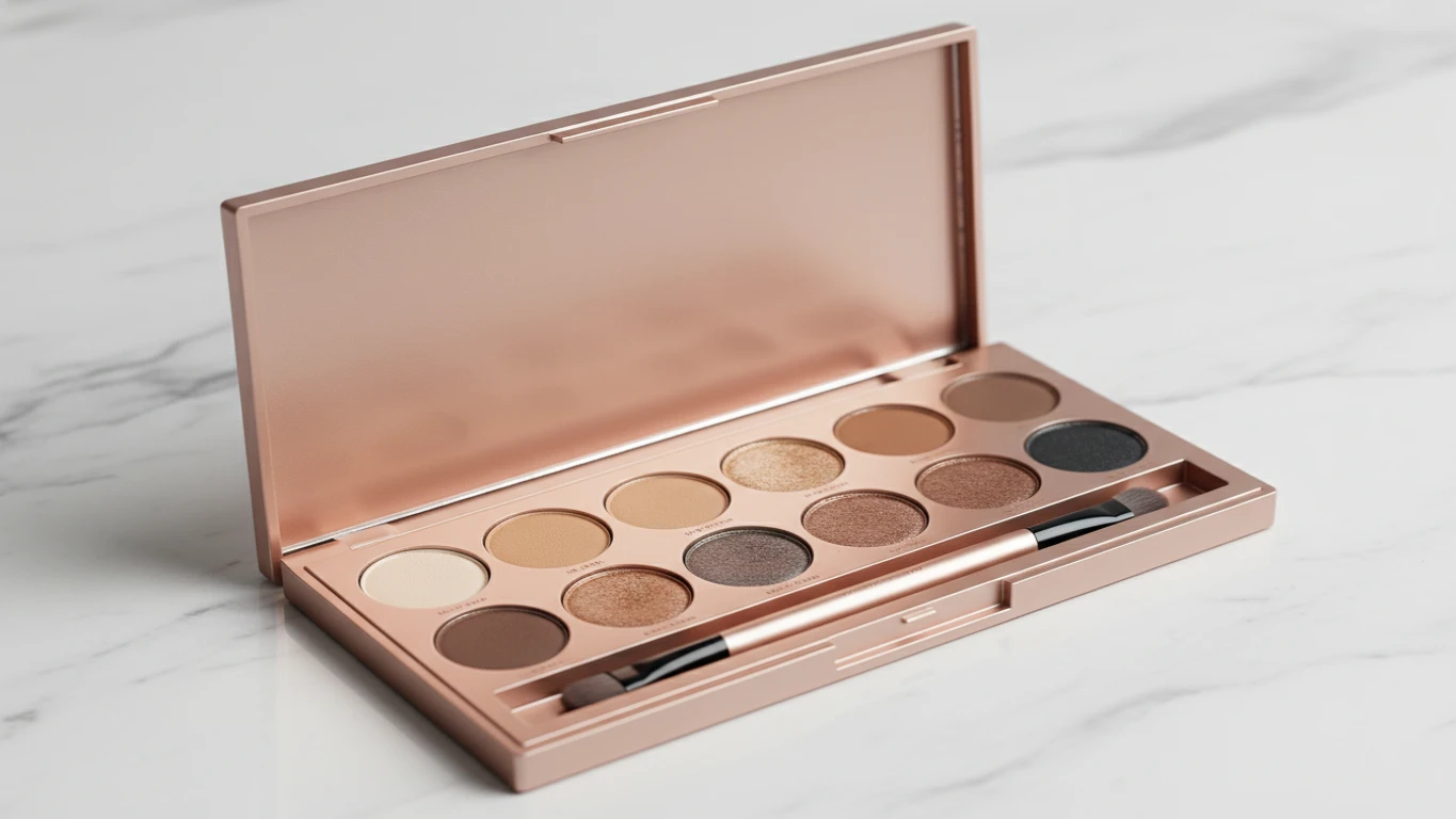 Paleta de Maquiagem em Tons Neutros