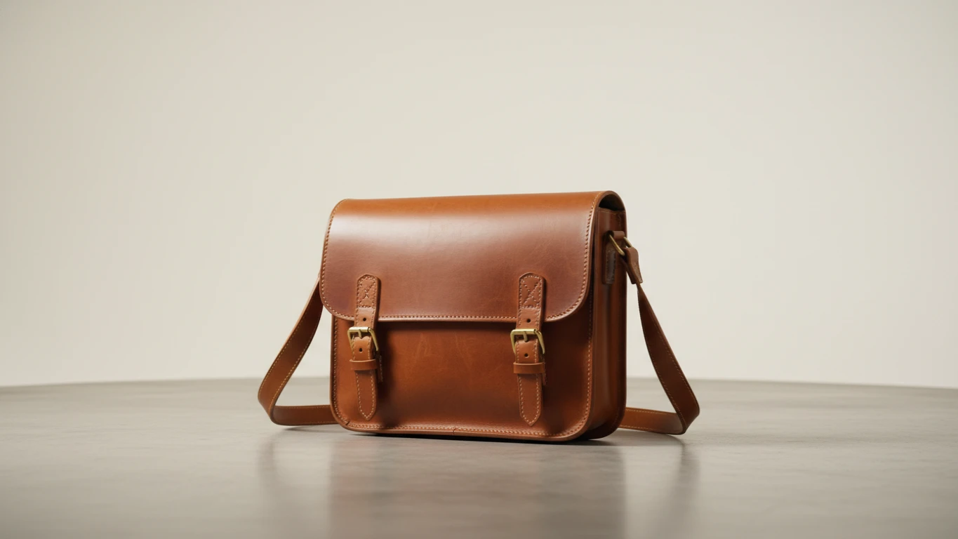 Pasta Transversal de Couro Legítimo