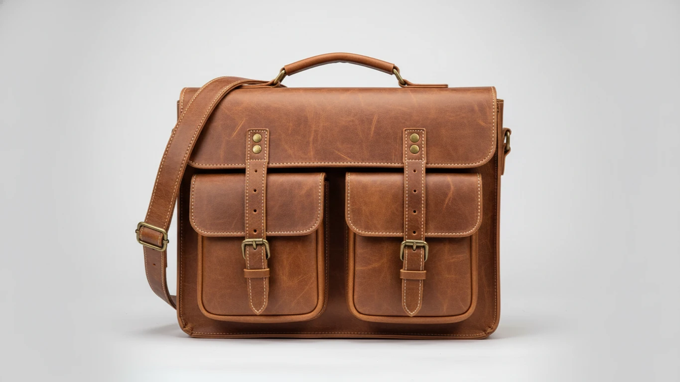 Pasta de Campo em Couro Sintético