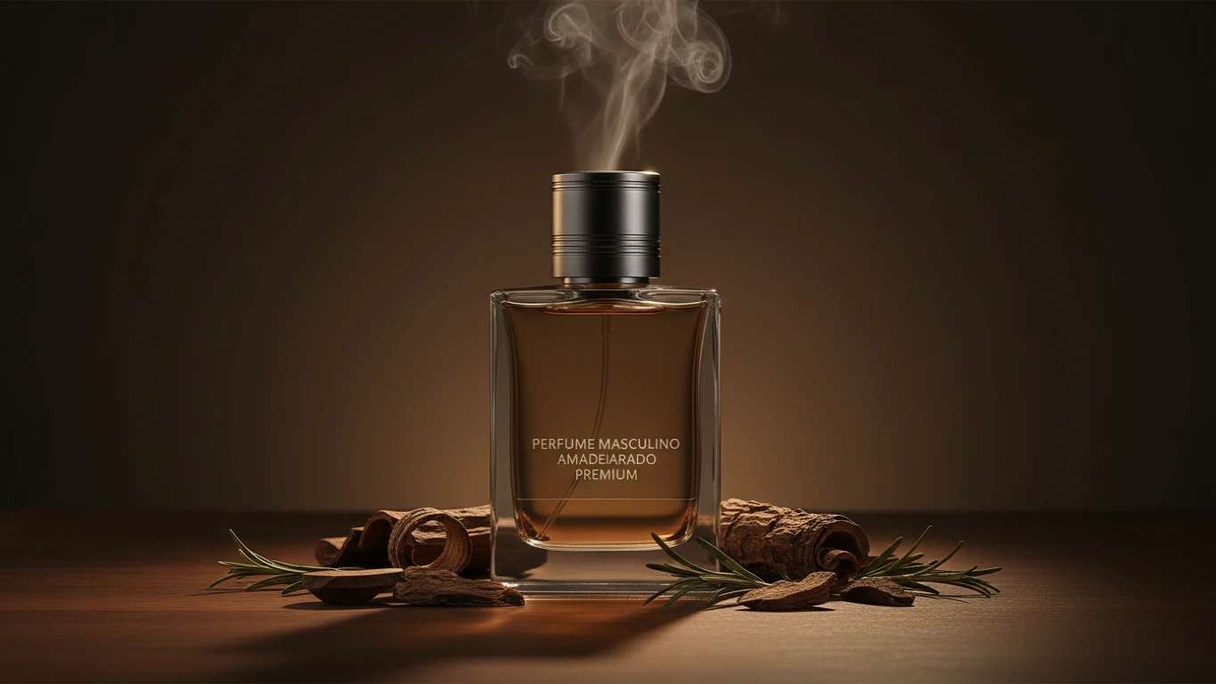 Perfume Masculino Amadeirado Premium