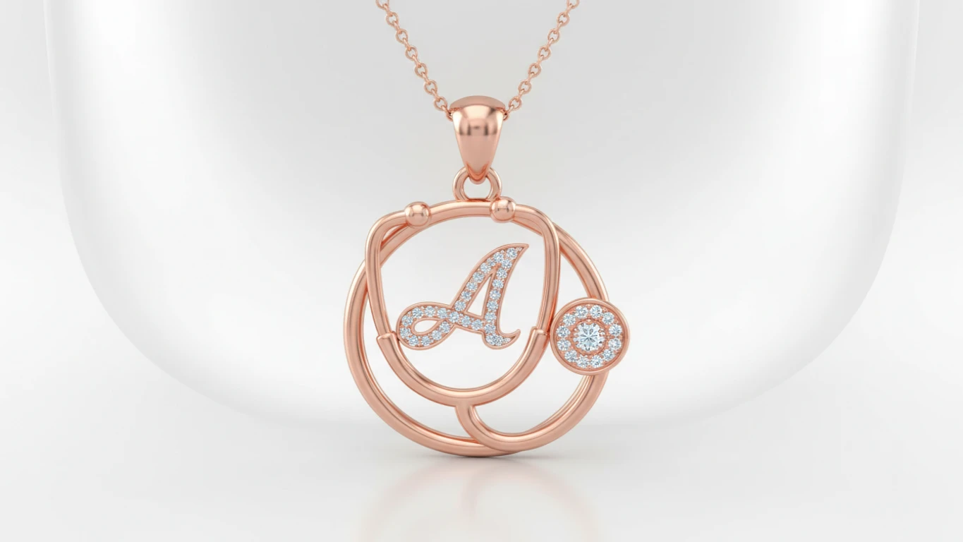 Pingente de Estetoscópio Personalizado