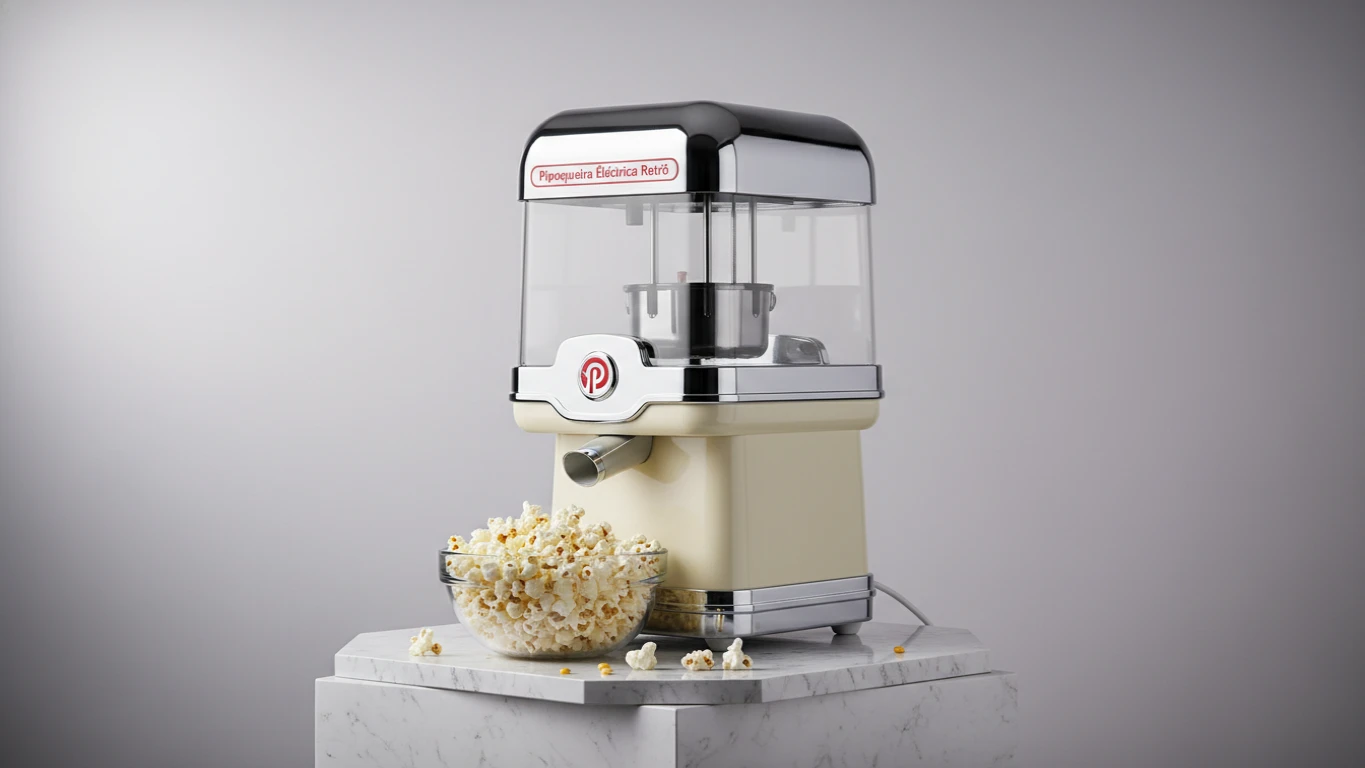 Pipoqueira Elétrica Retrô