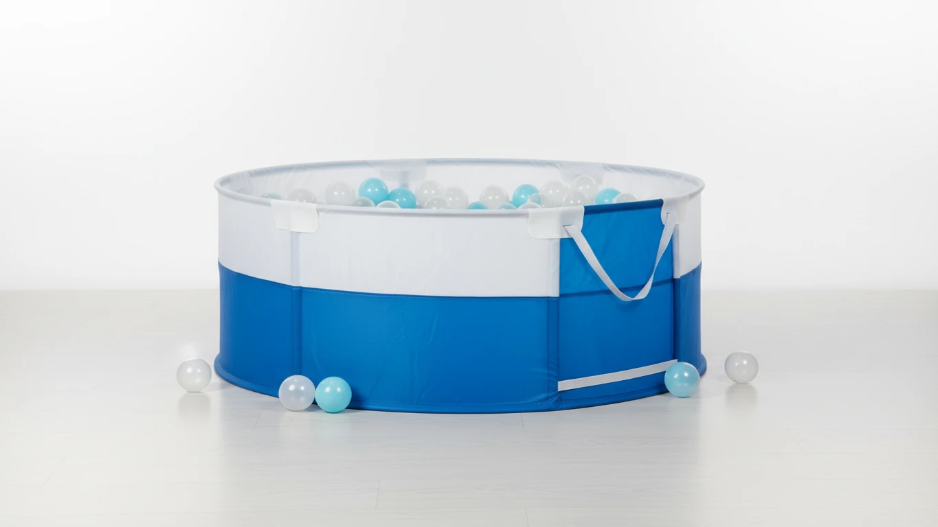 Piscina de Bolinhas Dobrável e Portátil