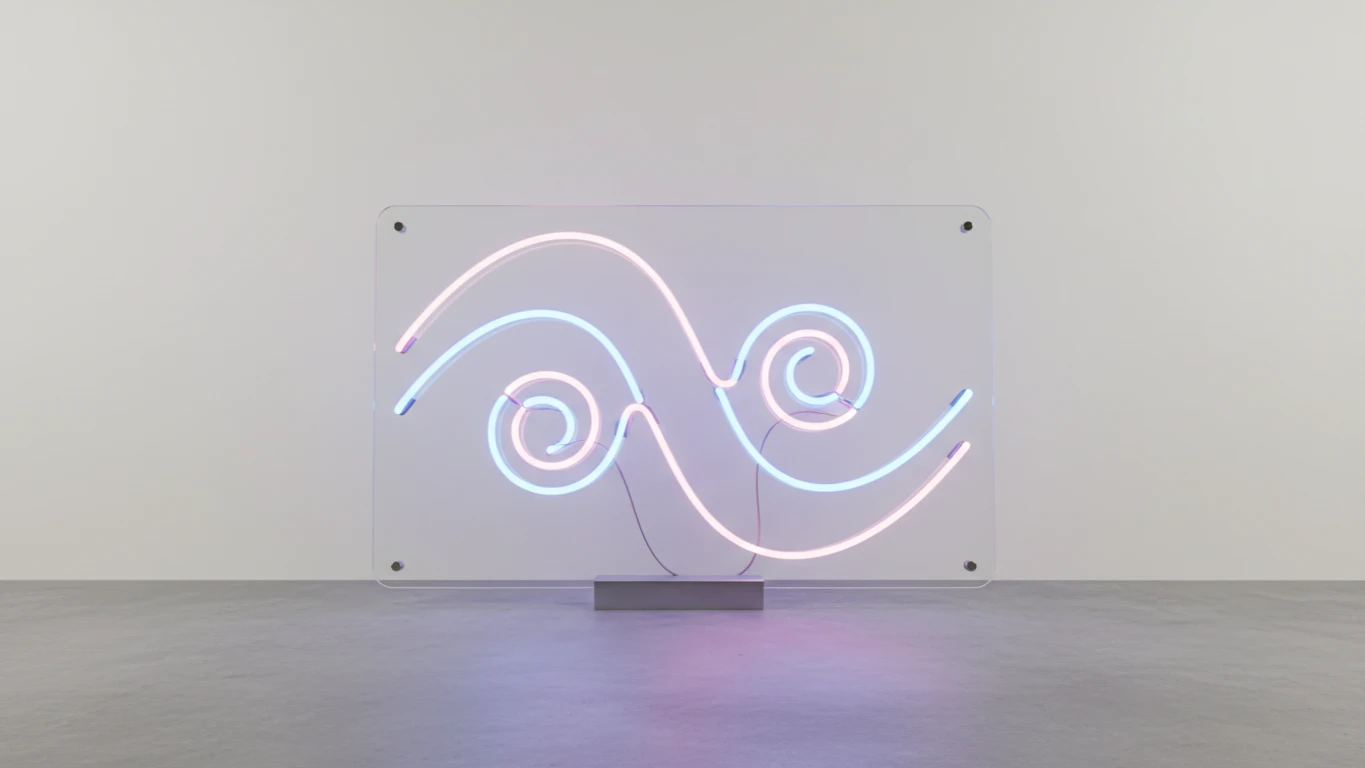 Placa de Neon Decorativa em Acrílico