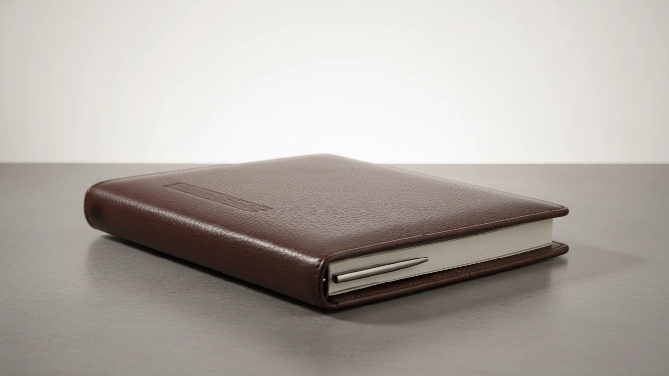 Planner Executivo em Couro