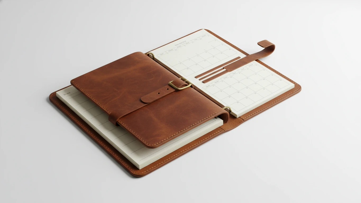 Planner de Couro Permanente