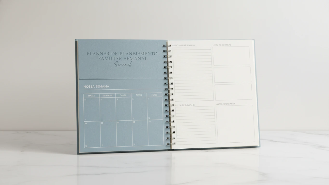 Planner de Planejamento Familiar Semanal