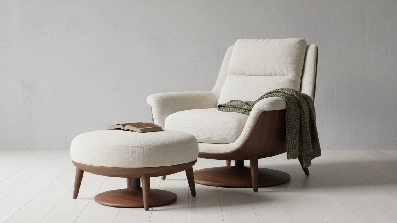 Poltrona de Leitura Confortável e Design