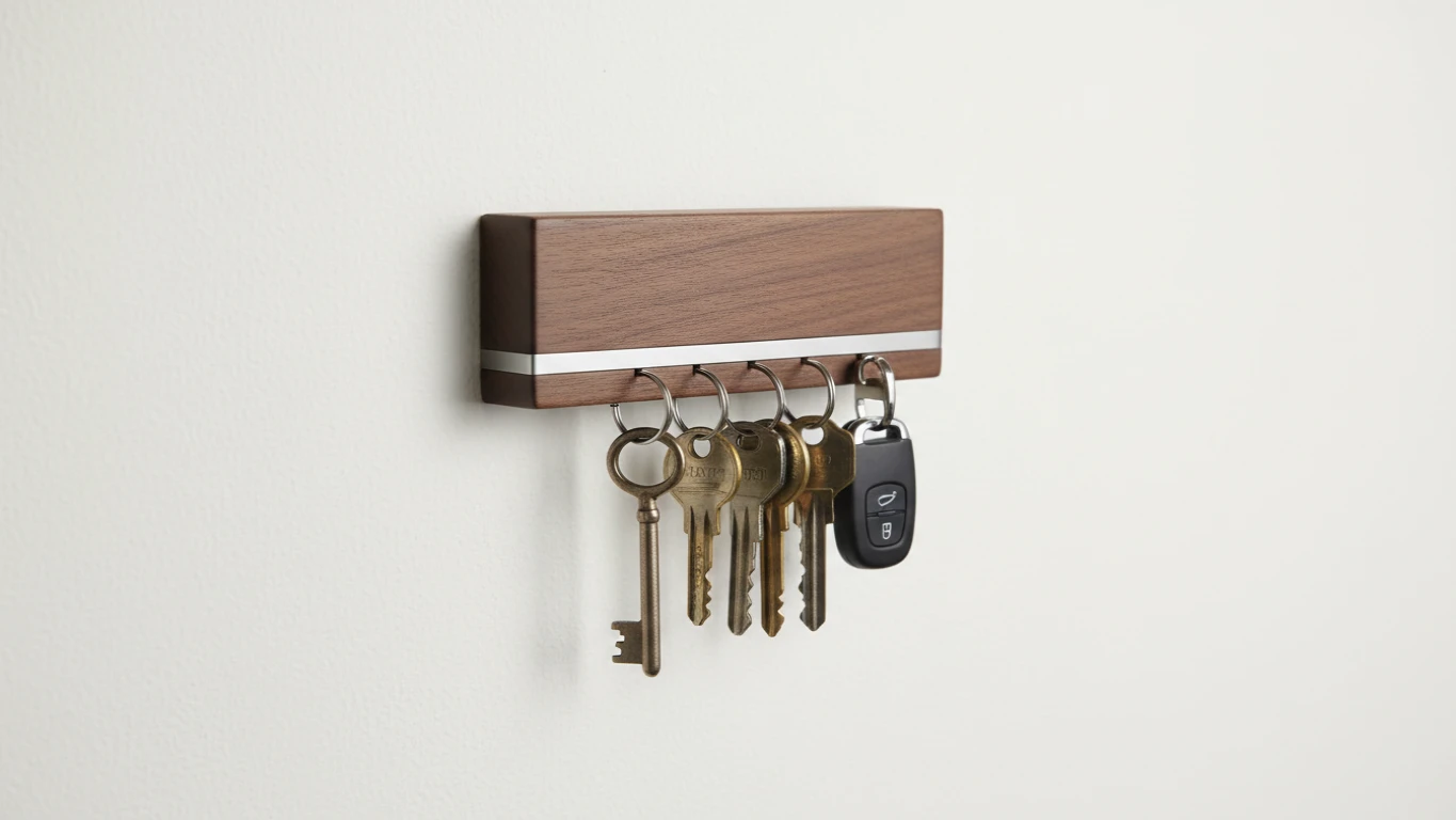 Porta-Chaves Magnético de Parede