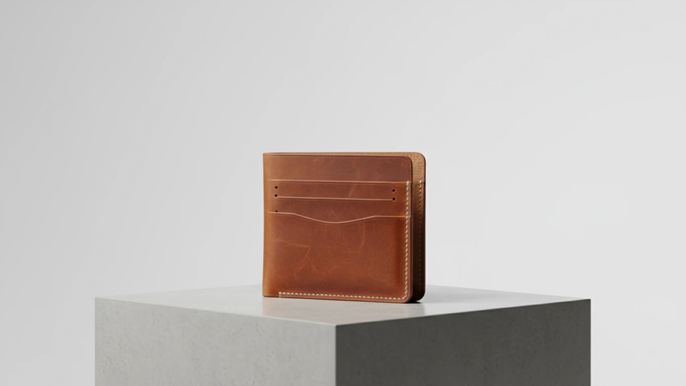 Porta-Passaporte em Couro Legítimo