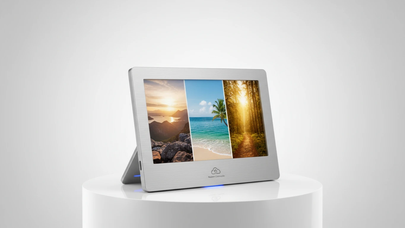 Porta-Retrato Digital com Conexão Nuvem