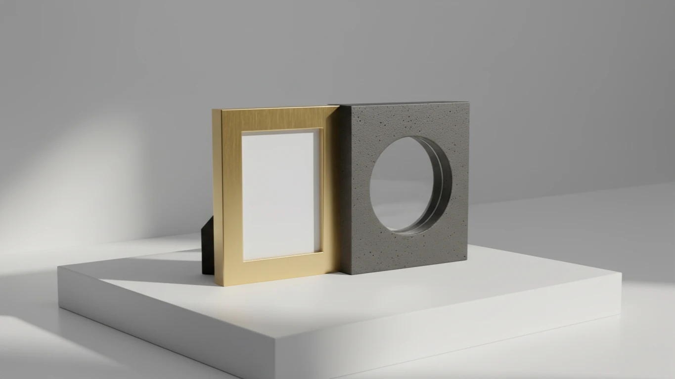 Porta-Retrato de Mesa com Design Moderno