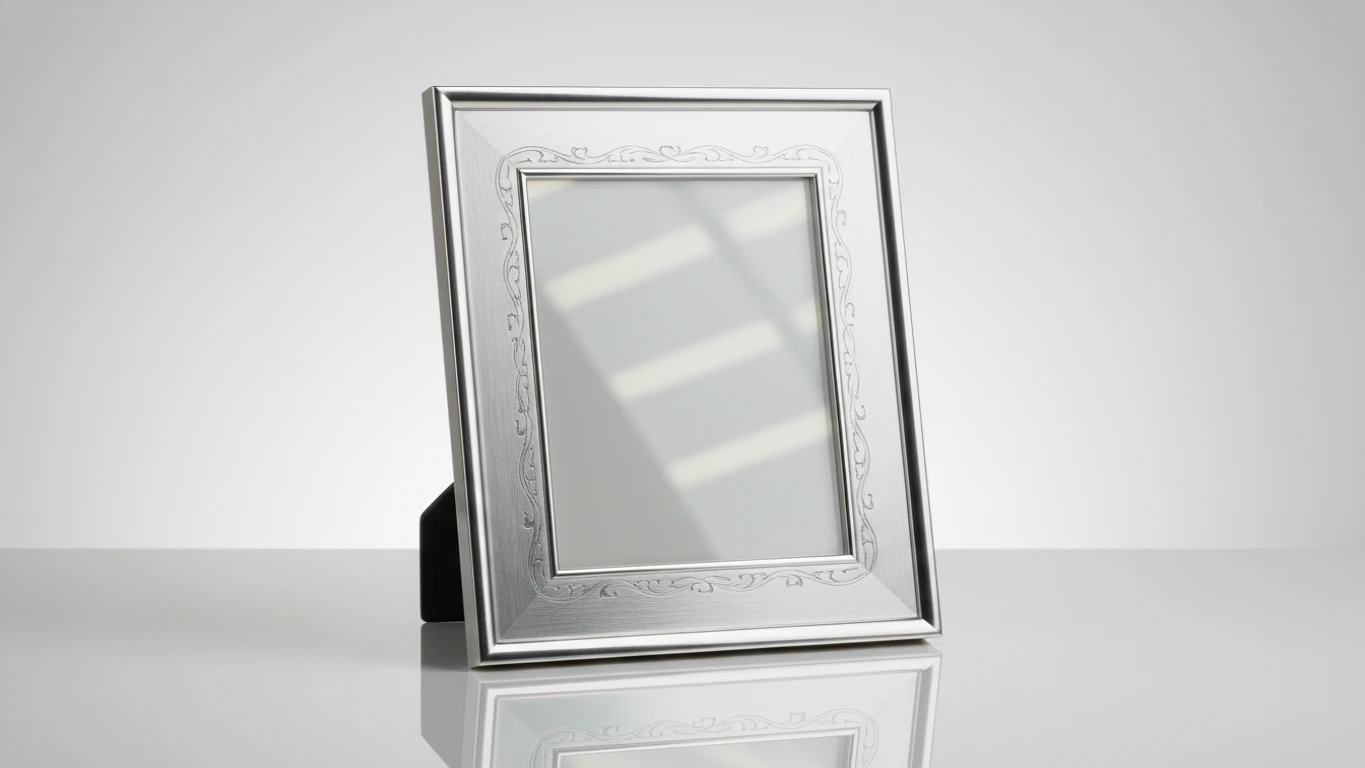 Porta-Retrato em Prata de Lei