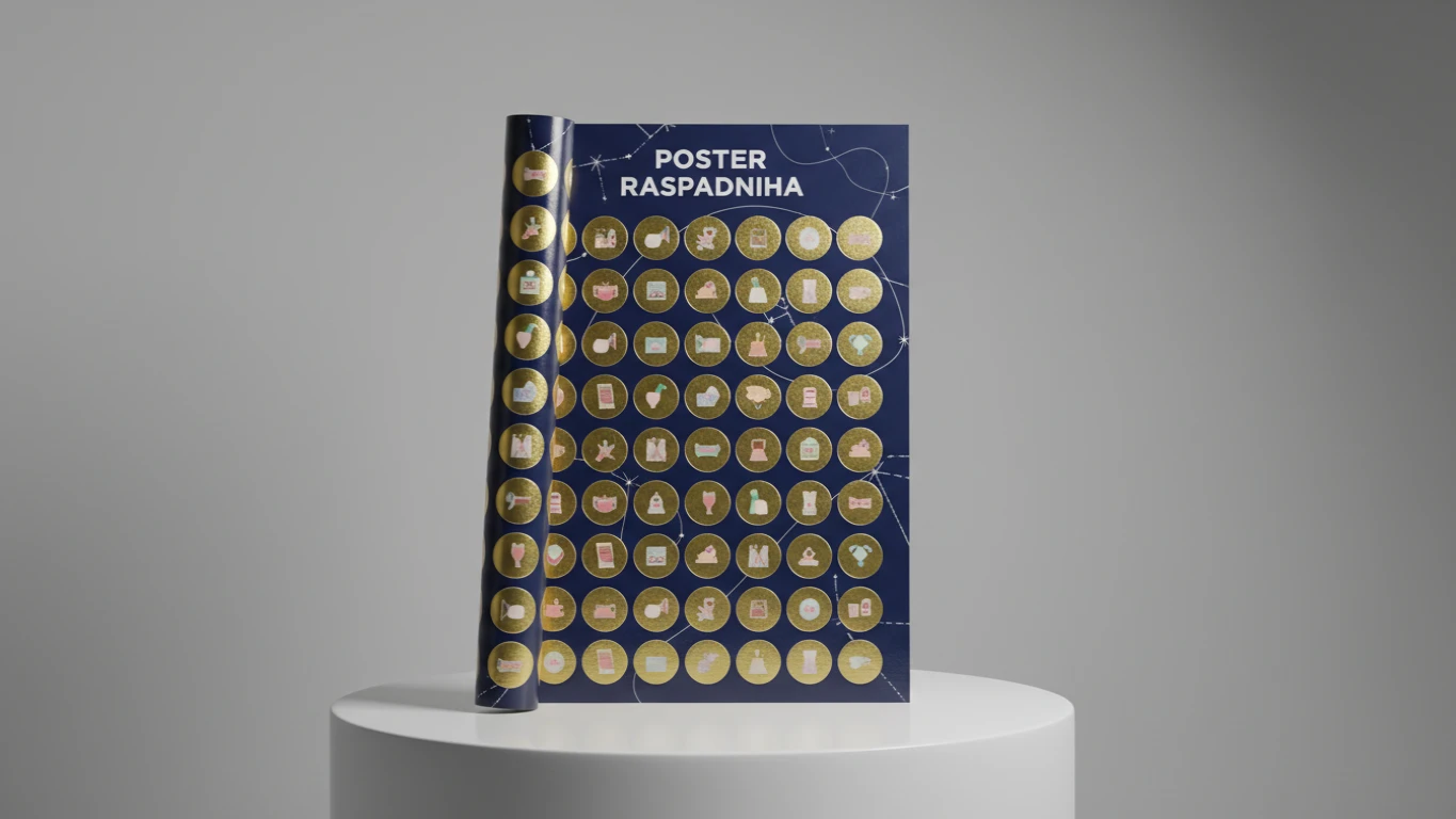 Poster Raspadinha 100 Encontros