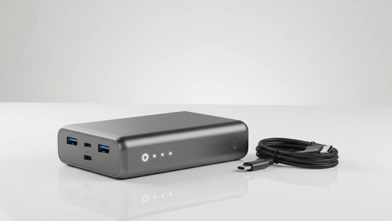 Power Bank de Alta Capacidade e Carregamento Rápido