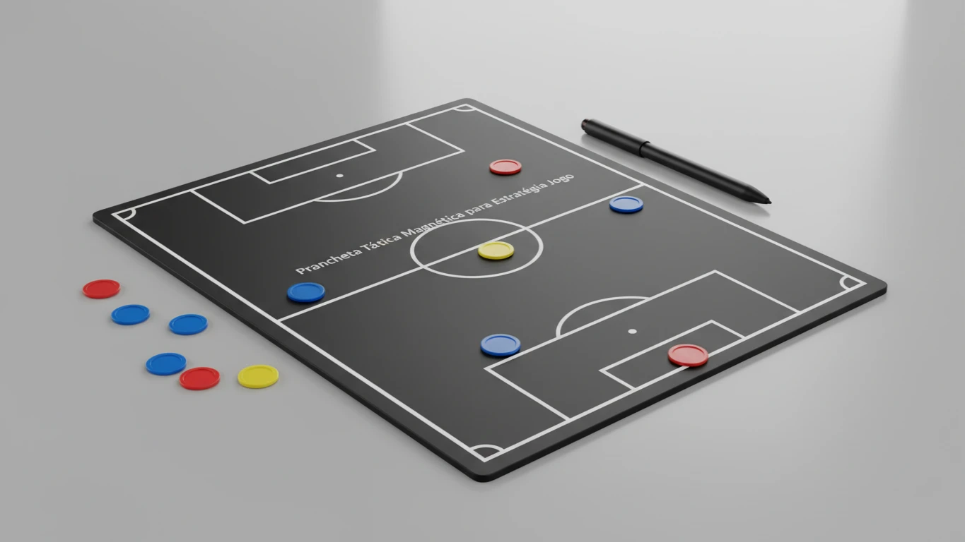 Prancheta Tática Magnética para Estratégia de Jogo