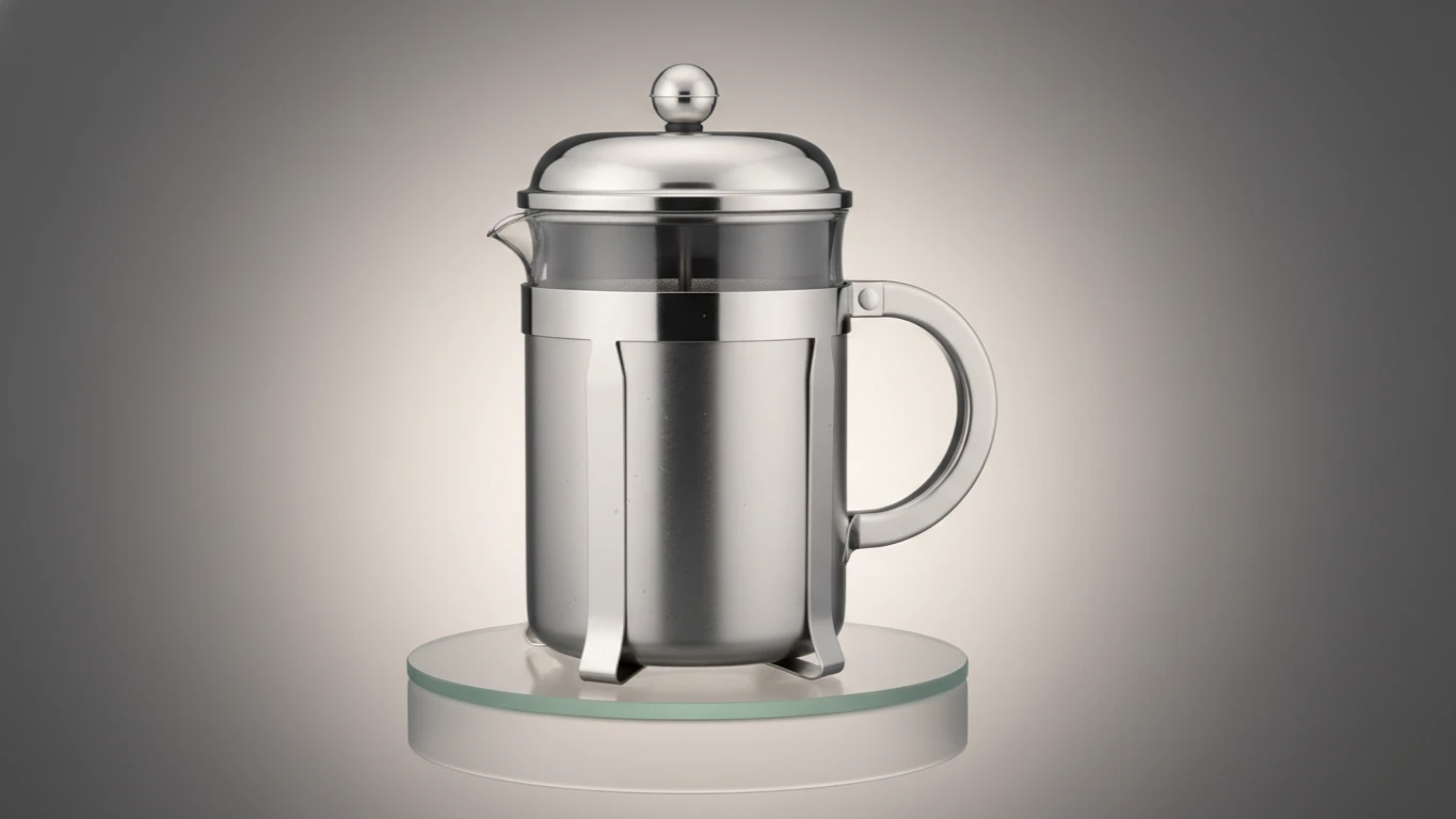 Prensa Francesa de Aço Inox