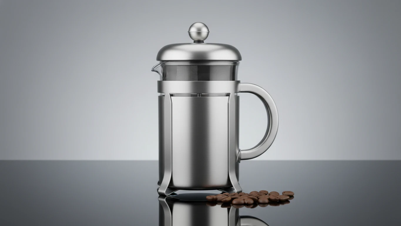 Prensa Francesa em Aço Inox