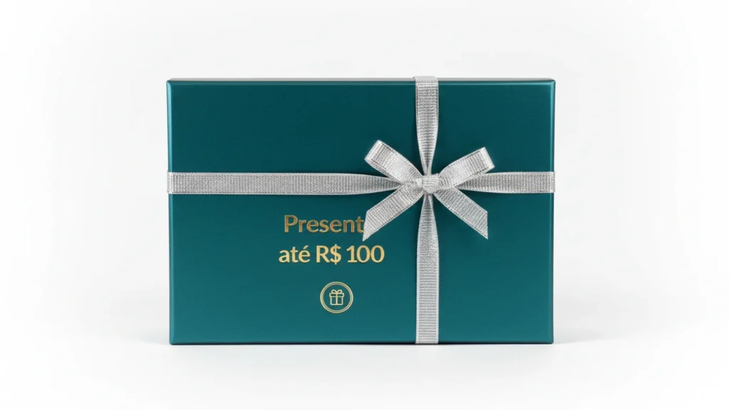Presente até R$ 100