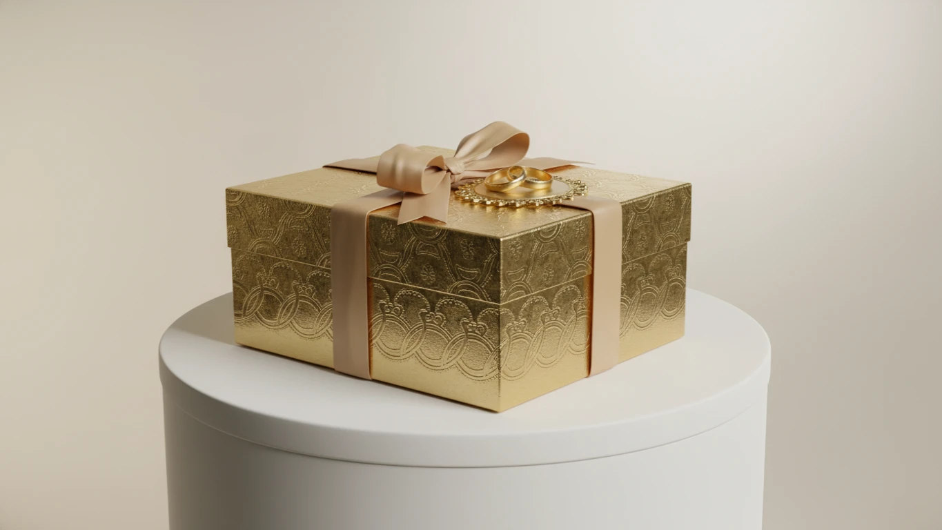 presente para bodas de ouro