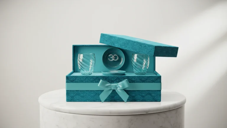 Presente para Bodas de Turquesa