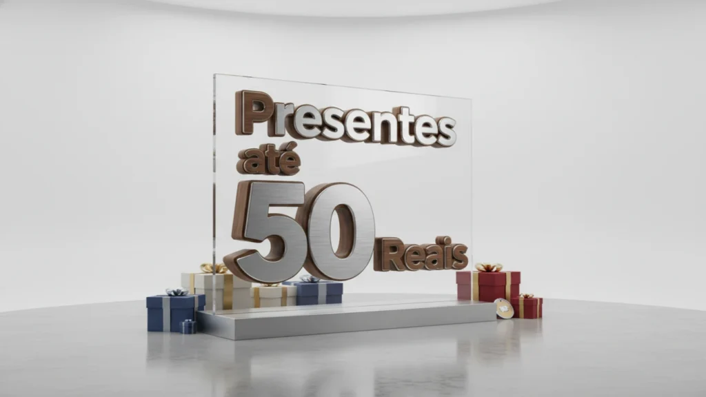 Presentes até 50 Reais