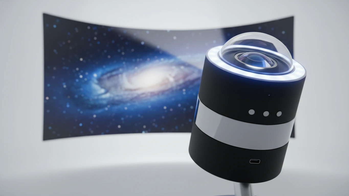 Projetor de Galáxia de Alta Definição