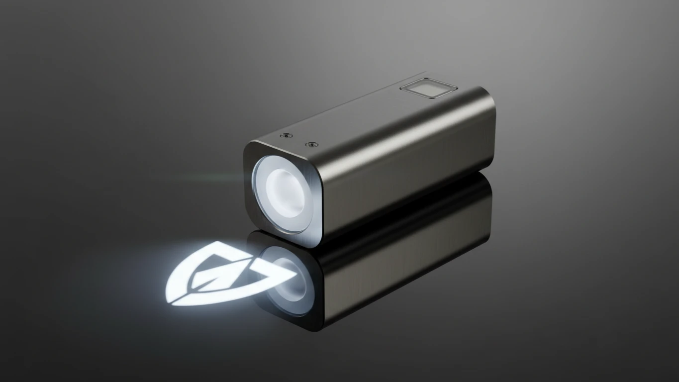 Projetor de Logo LED para Soleira de Porta