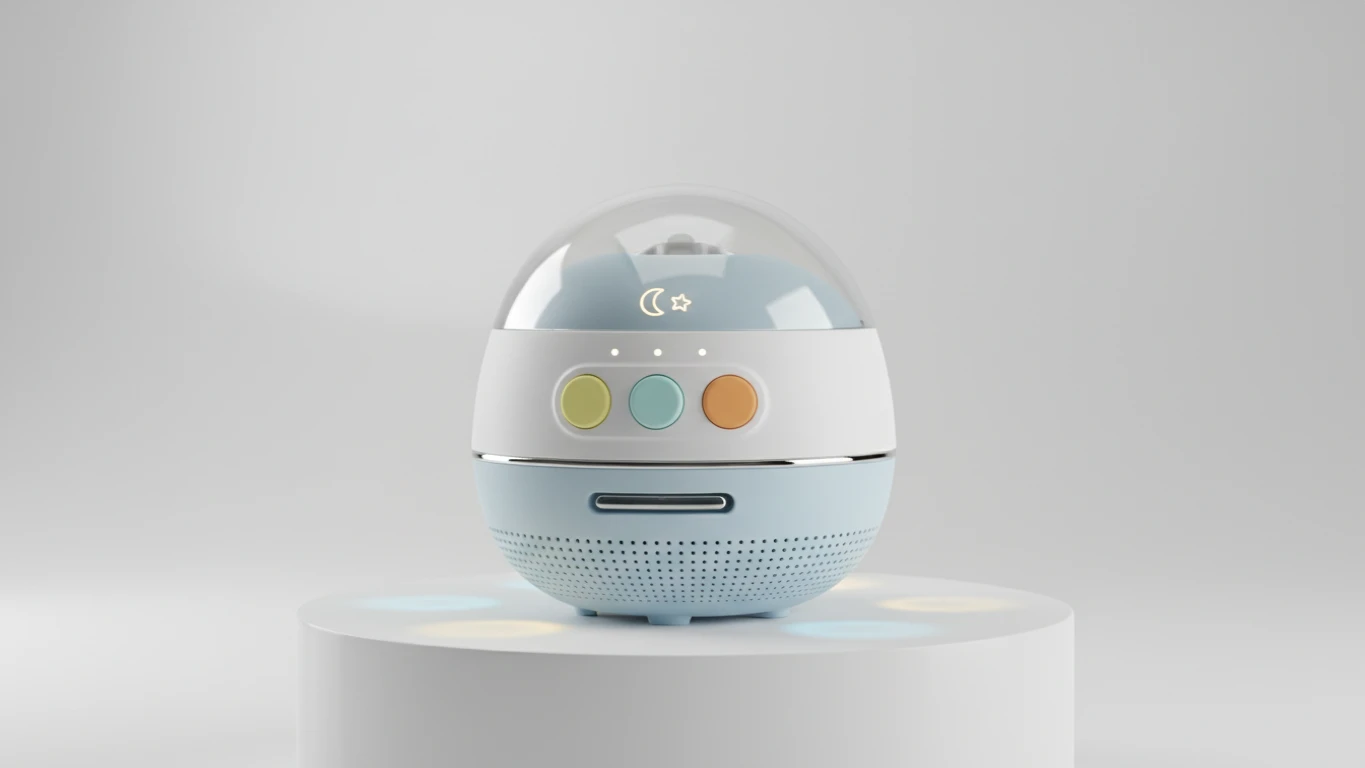 Projetor de Som e Luz para Bebê