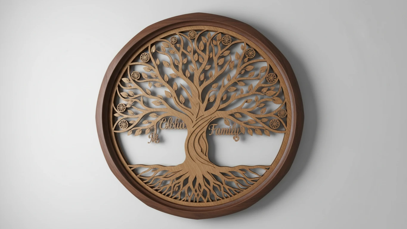 Quadro Decorativo Árvore da Vida Personalizado