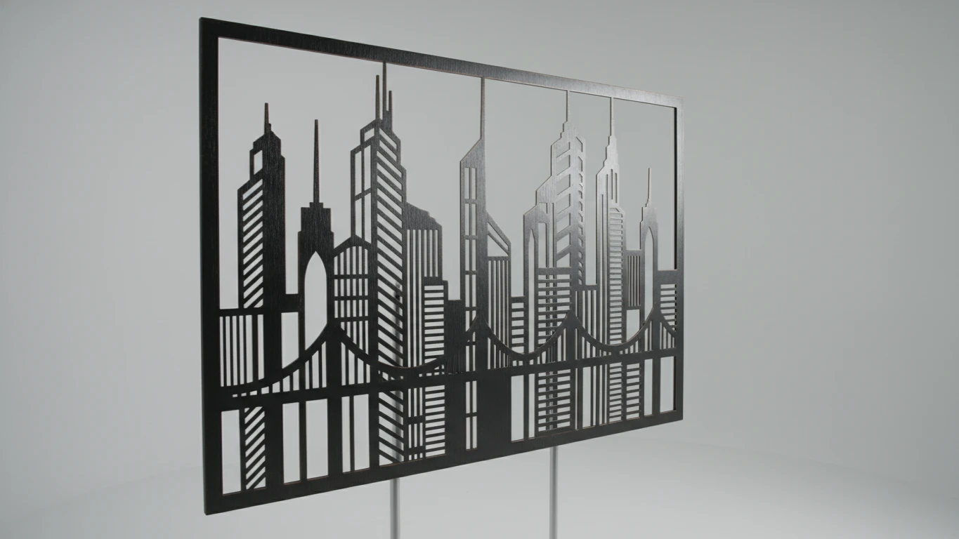 Quadro Decorativo Metálico Temático