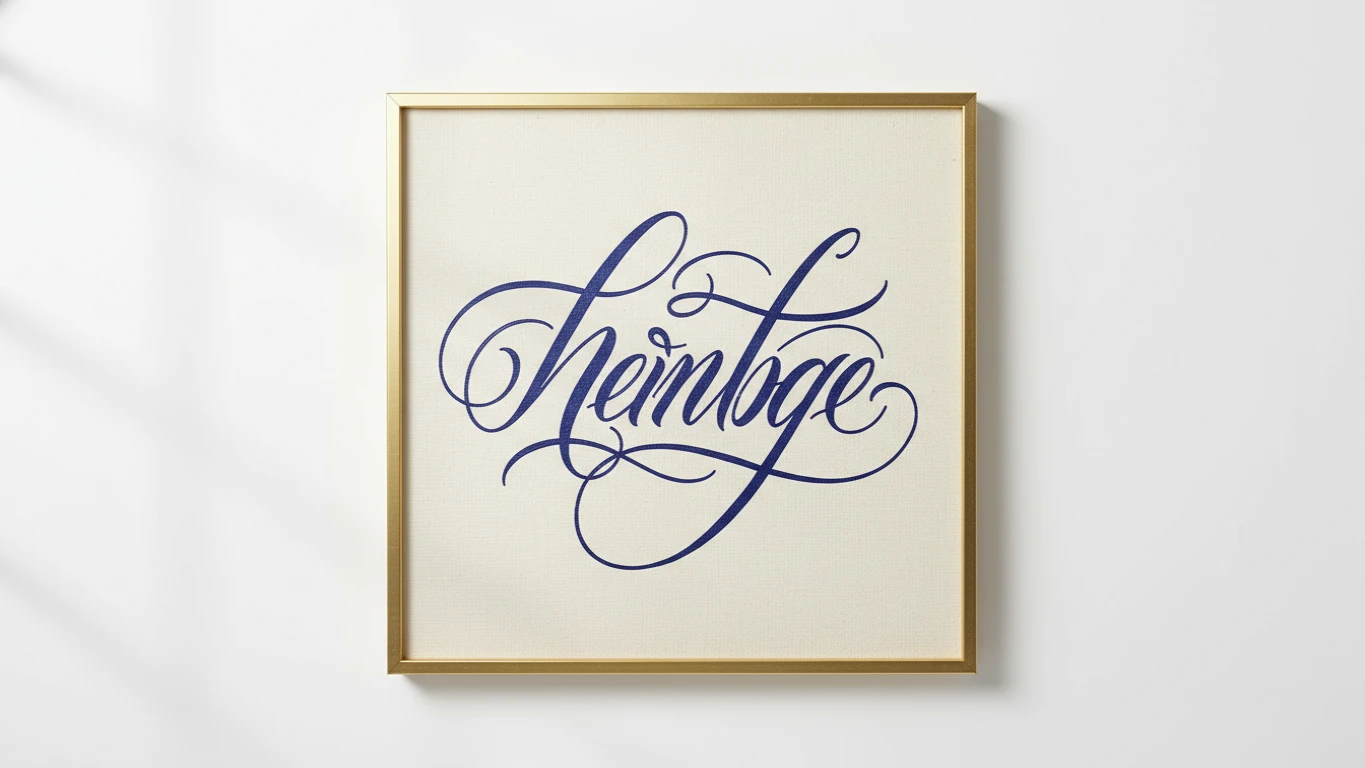 Quadro Decorativo com Lettering Customizado