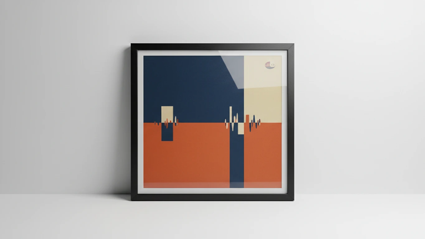 Quadro Decorativo de Capa de Álbum