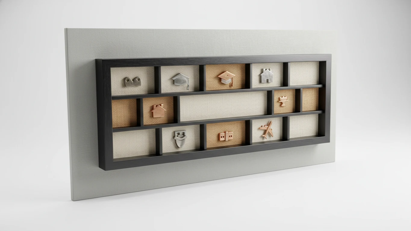 Quadro Linha do Tempo Personalizado