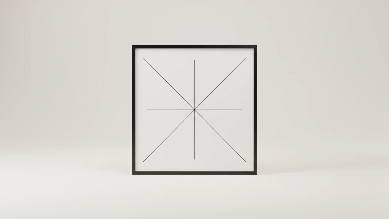 Quadro de Pôster Minimalista
