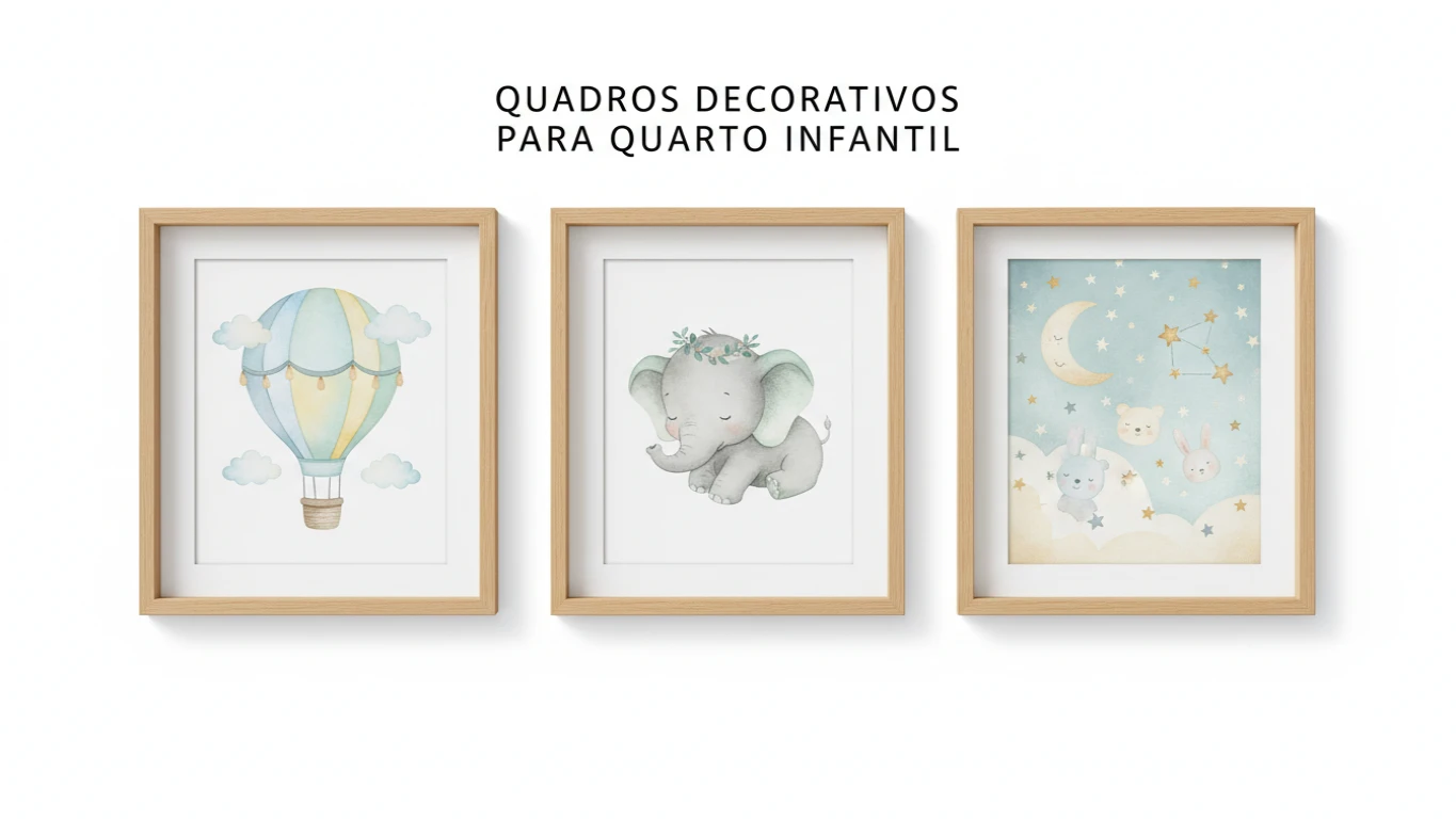 Quadros Decorativos para Quarto Infantil