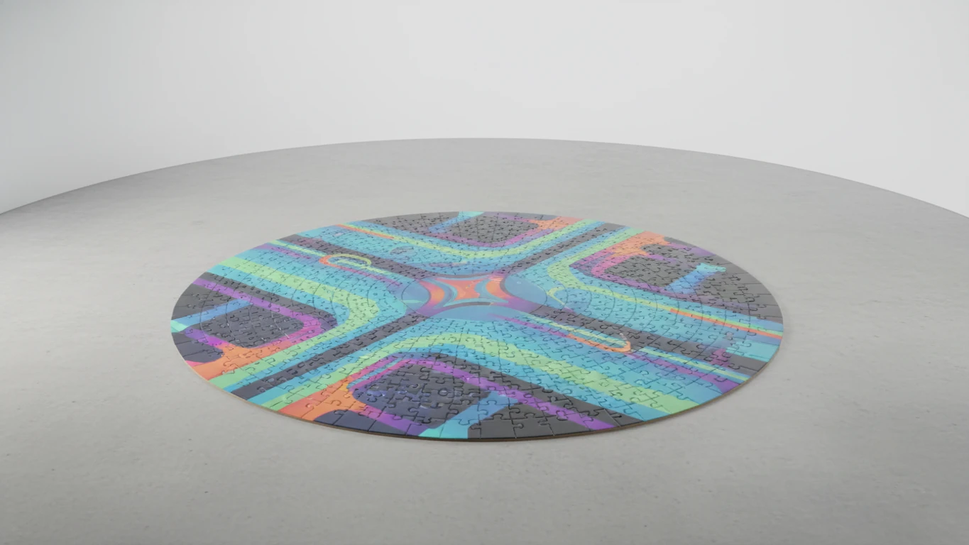 Quebra-Cabeça de Capa de Disco