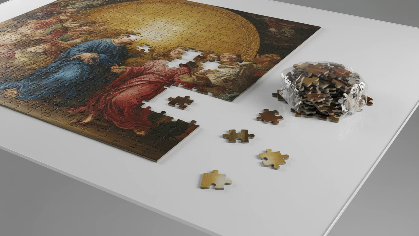 Quebra-Cabeça de Obra de Arte Sacra