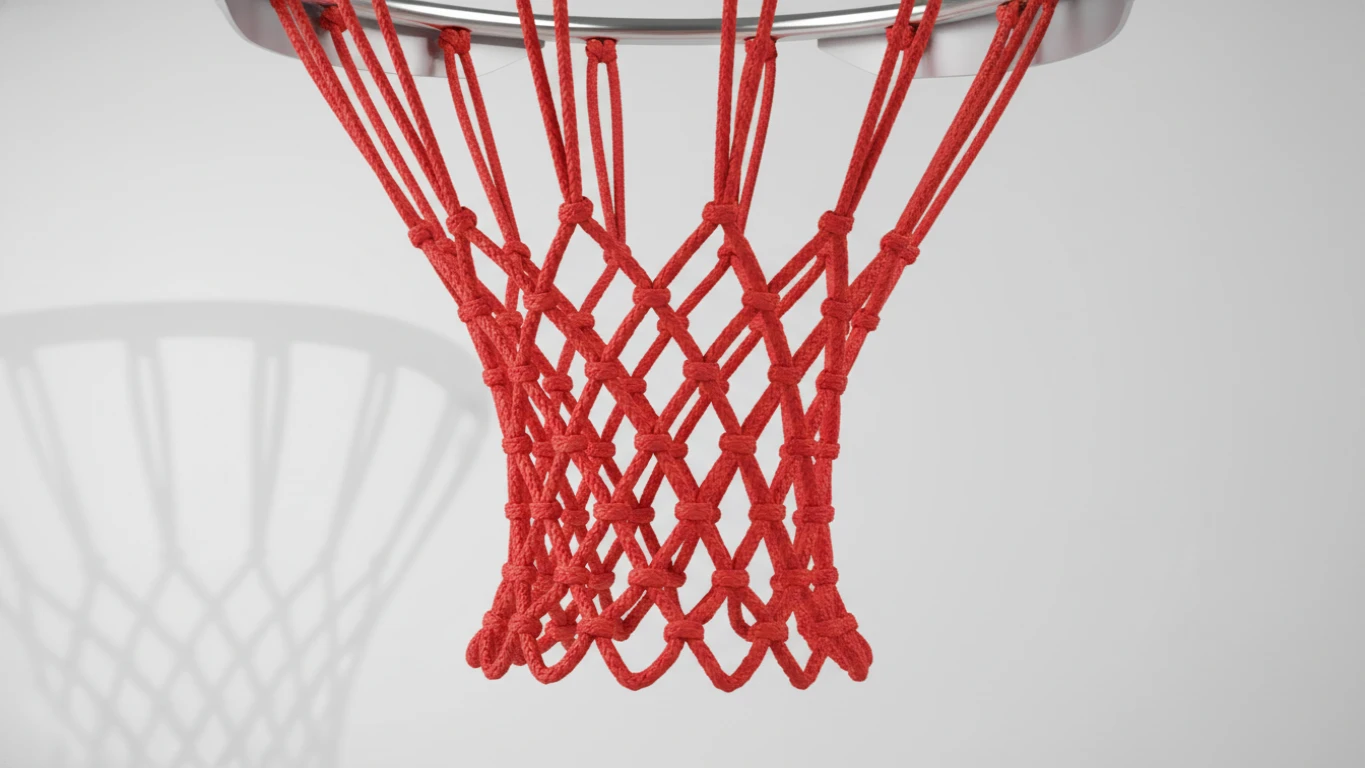 Rede de Basquete Antichicote de Alta Resistência